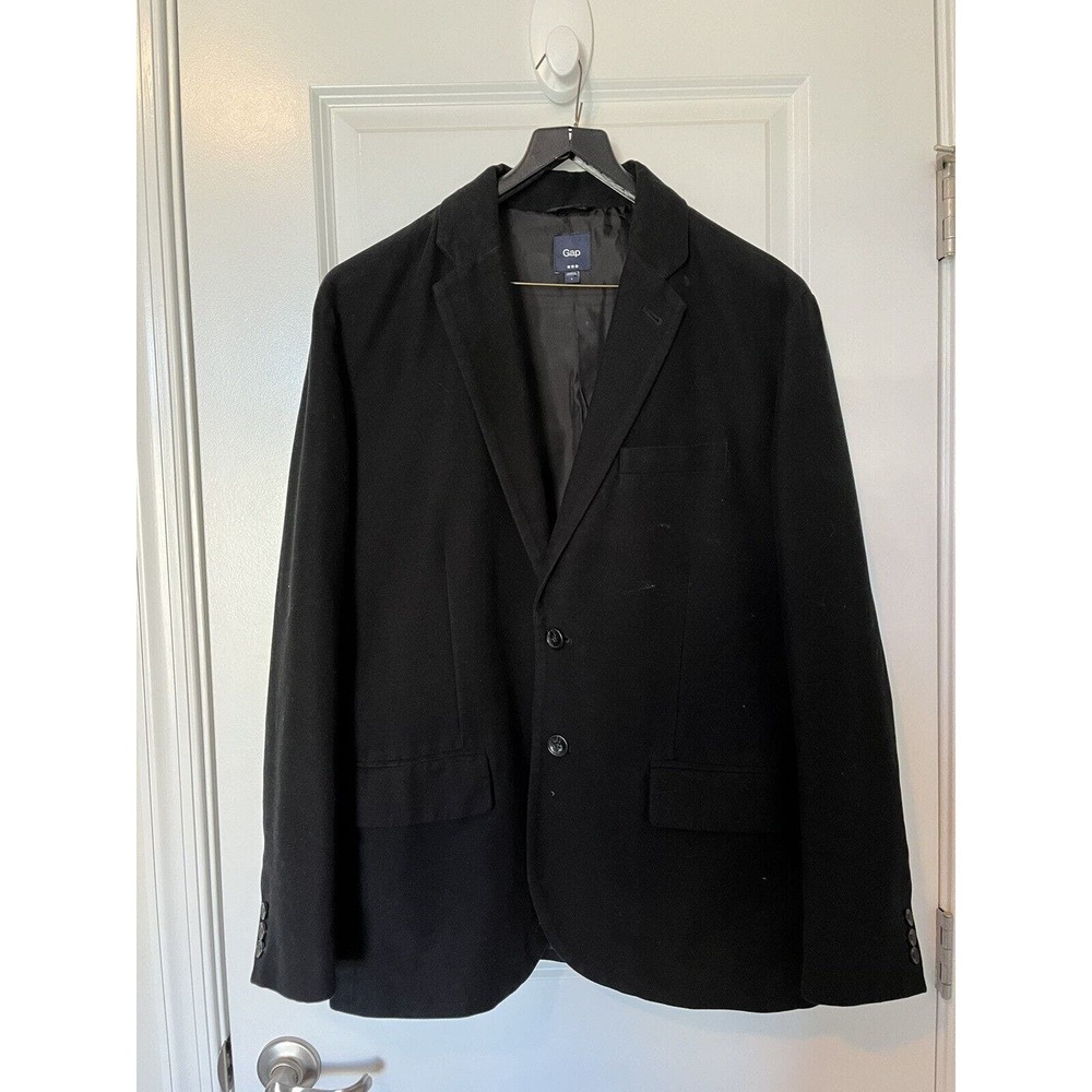 GAP Moleskin Men’s Large True Black Blazer